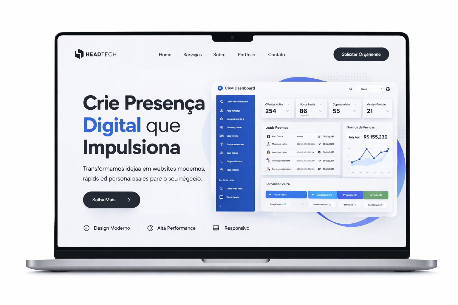 CRM — gestão de relacionamento com clientes